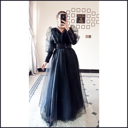 Dazzling Black Frock