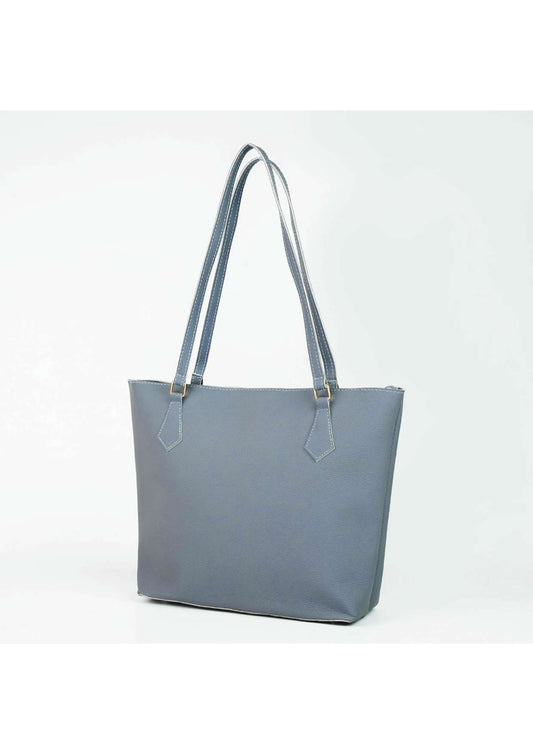 Gray Tote Bag