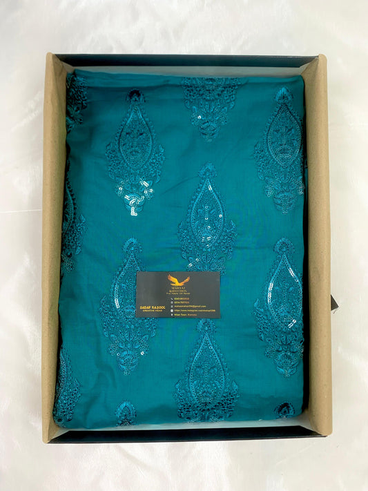 Premium Embroidered Lawn 2pc Dress.