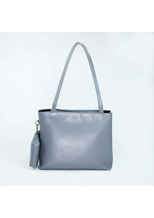 Gray Tote Bag