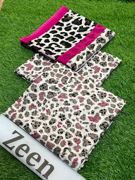 Premium Printed Lawn 3pc Dress.