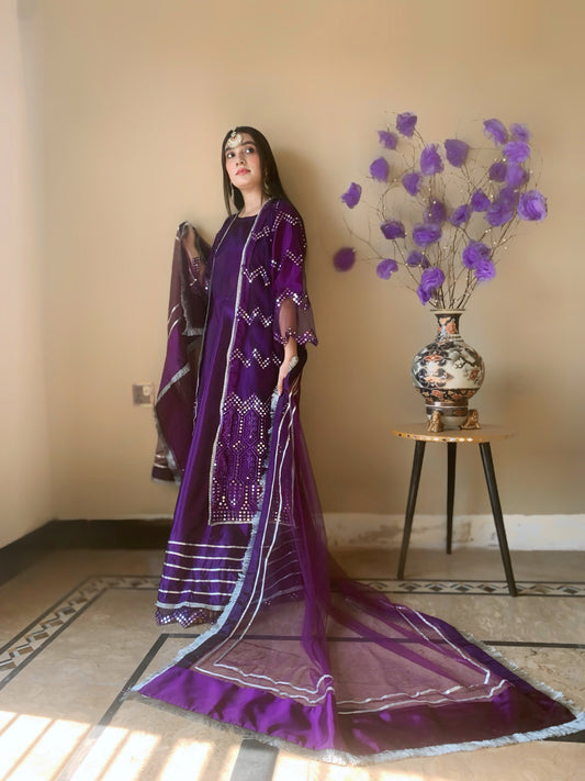 Purple Festive Dress