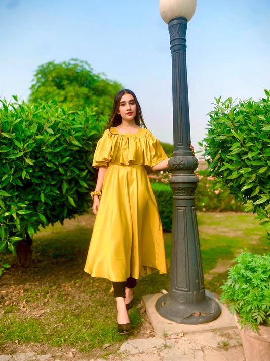 Vintage Ramen Silk Frock