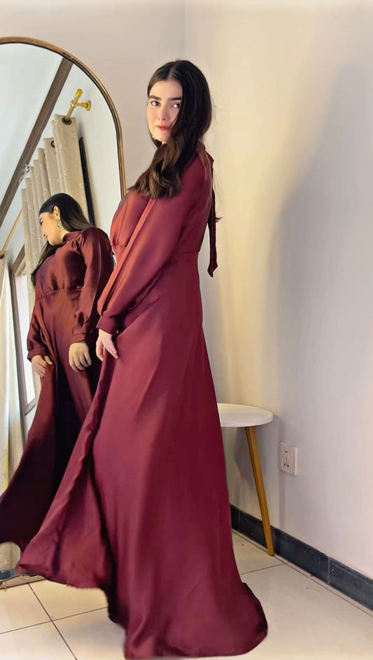 Dazzling Silk Frock