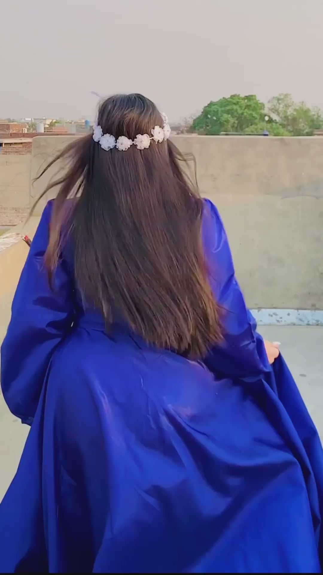 Dazzling Blue Frock